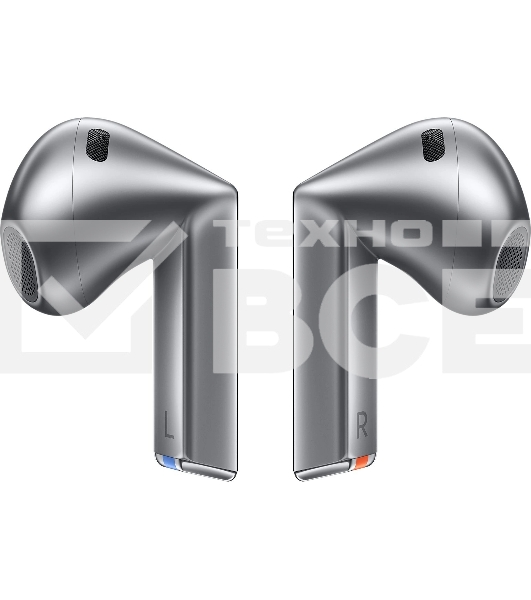 Гарнитура вкладыши Samsung Galaxy Buds 3 серебристый беспроводные bluetooth в ушной раковине