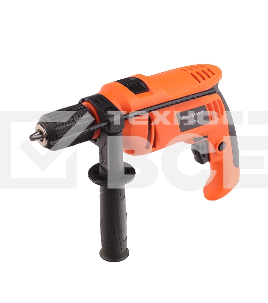 Дрель электрическая ударная PATRIOT FD 770HL, 770Вт, 2800об/мин, 44800уд/мин, макс. диаметр сверления 13мм, быстрозажимной патрон