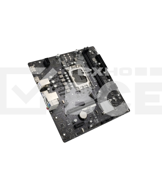Материнская плата Biostar H610MS, LGA 1700, Intel H610, 2xDDR4, 4xSATA, 1xM.2, 1xPCIe 4.0 x16, 1xPCIe x1, 1xHDMI, 1xDP, 1x 1Gb LAN, 1xUSB-A 3.2 Gen 1, 4xUSB-A 2.0, 3x3.5 мм, 7.1, mATX