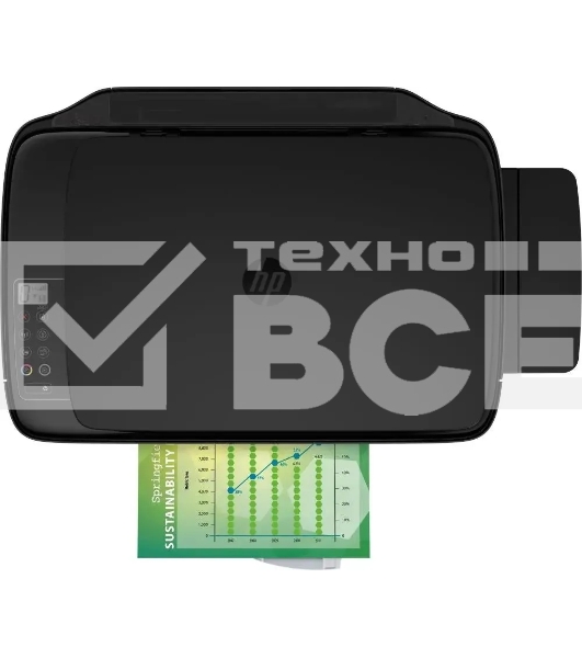 МФУ струйный HP Ink Tank 415 AiO (Z4B53A), A4, цветной, печ. до 8 стр/мин. (ч/б) до 5 стр/мин. (цвет), 1200x1200dpi (ч/б печать, скан.) 1200 x 4800 dpi (печать цвет), USB, Wi-Fi