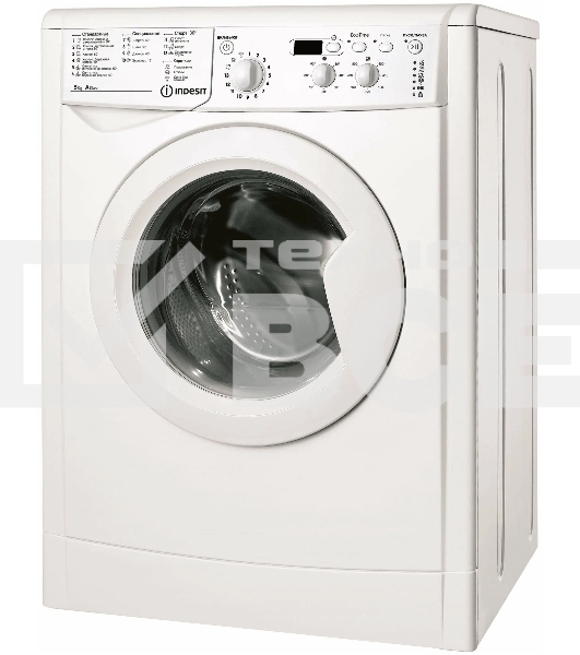 Стиральная машина Indesit IWSD 51051 CIS белый, загрузка фронтальная 5 кг, 1000 об/мин., класс: А