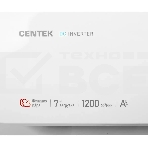 Стиральная машина Centek CT-1921 белый, загрузка фронтальная 7 кг, 1200 об/мин., класс: А+++, фото7