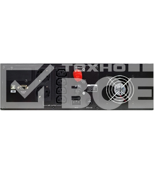 Источник бесперебойного питания Powercom Infinity INF-800AP RM (3U) 480Вт 800ВА черный