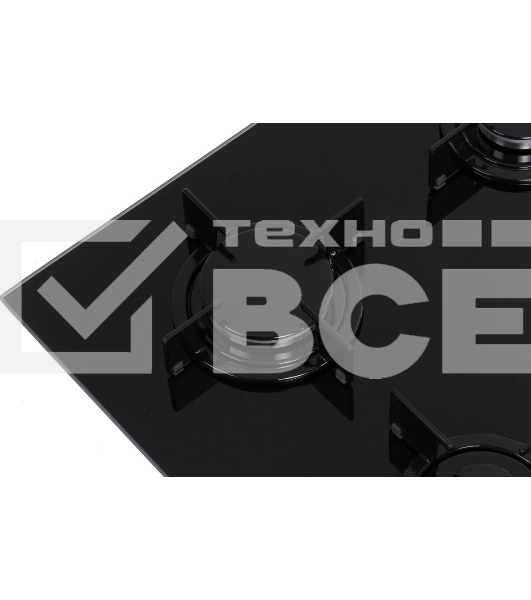 Встраиваемая газовая варочная поверхность Beko HILG 64120 S, Черный