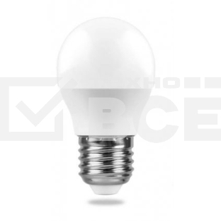 Лампа светодиодная FERON LB-750 (25951) 11W 230V E27 6400K G45
