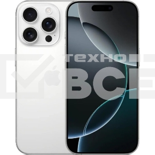 Смартфон Apple iPhone 16 Pro A3293 8/128Gb белый титан