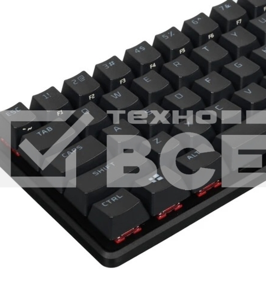 Клавиатура игровая HyperX Alloy Origins 65 (RUS) черный