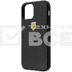 Чехол (клип-кейс) для Apple iPhone 12 mini Ferrari черный (FERCAHCP12SBK), фото2