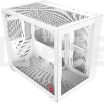Корпус Bloody BD-CC108 белый без БП mATX 9x120mm 2xUSB3.0 audio bott PSU, фото5