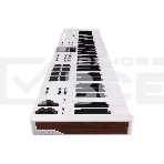 Клавиатура MIDI [231531] Arturia [KeyLab Essential 61 mk3 White] 61 клавиша, LCD дисплей, 9 энкодеров, 8 пэдов, 9 фейдеров, 12 кнопок управления, колеса высоты тона и модуляции, 1/4