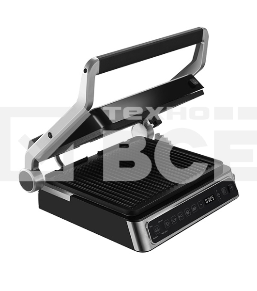 Гриль электрический BQ GR3010 черный/стальной