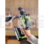 Дрель-шуруповерт аккумуляторная Greenworks GD24DD140 24V, 70/140Нм,Anti-kickback,2х4Ач,ЗУ,кор 3707607CUD, фото10