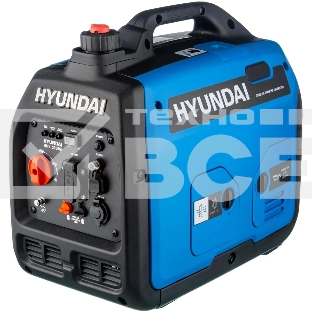 Электрогенератор бензиновый инверторный Hyundai HHY 2050Si, 2.3 кВт, 74 дБ, 18 кг