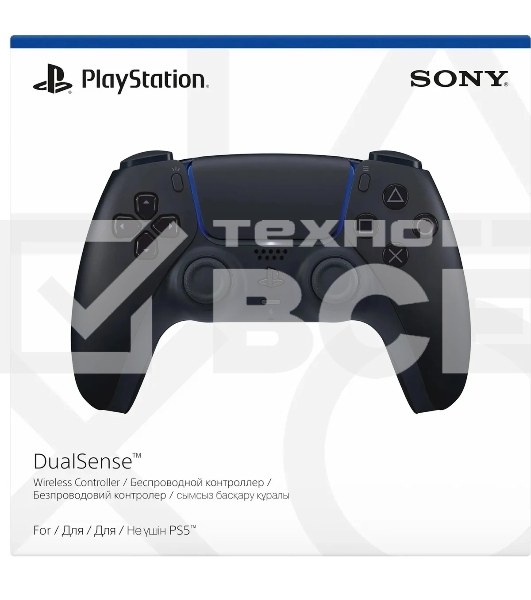 Геймпад Sony PlayStation 5 DualSense Wireless Controller CFI-ZCT1W black (PS719827696)
