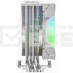 Кулер ID-Cooling SE-214-XT DF ARGB белый 120мм алюминий+медь 2000rpm 31.5db 4-pin 180W 150мм, фото4