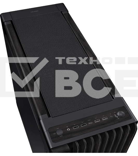 Компьютерный корпус ASUS PROART PA602 WOOD METAL PWM черный