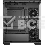Компьютерный корпус Deepcool CG580 4F V2 без БП, боковое окно (панорама), 4x120мм ARGB PWM вентилятора, черный, ATX (R-CG580-BKADA4-G-2), фото8