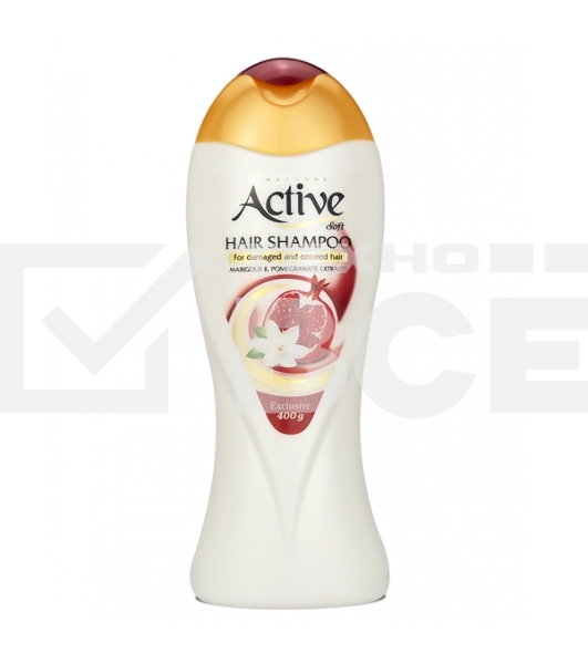 Шампунь Active для окрашенных волос Экстракт граната и календулы NATURAL, 400 мл (512102003)