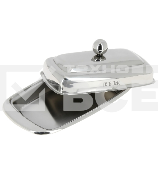 Масленка TalleR TR-61216 'Холли'. Толщина стенок 0,5 мм. Объем 250 г.