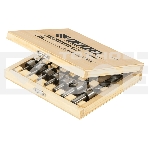 Набор сверл зенкеров Denzel по дереву, 3-10 мм, 7 шт, фото2