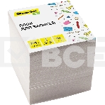 Блок для записей бумажный Silwerhof ECO Эконом 80x80x80мм, 60 г/м2, белый, фото 1