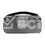 Переносная караоке система TRS2402 iconBIT K902B Колонка 10Вт, 2 микрофона Bluetooth, световые эффекты, аккумулятор в колонке 3000mAh и микрофонах, 22.3*9.6*15.7CM, черный, фото12