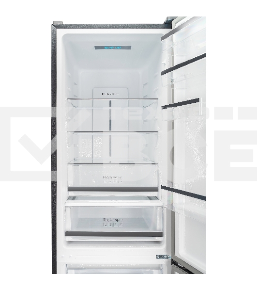 Холодильник DeLonghi DCS 19NFI NB DAMIANO черный двухкамерный 230/100л морозилка снизу, No Frost