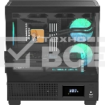 Компьютерный корпус AeroCool / Formula V Line Crystal E1M Black, MATX, USB3.0*2, Switch Display Panel, фото5
