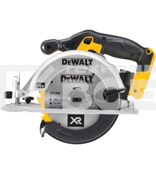 Циркулярная пила (дисковая) DeWalt DCS391N (ручная) D диска.:165мм