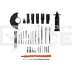 Аккумуляторный бесщеточный НАБОР 3в1 ProfiPower E0095: УШМ MKDGA-18V, гайковерт MKDTW-18V, перфоратор MKDHR-18V (Li-ion-2шт 18В, 4.0А·ч, З/У), фото7