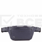 Сумка на пояс Piquadro Black Square CA2174B3/BLU4, синий, натур.кожа, фото 1
