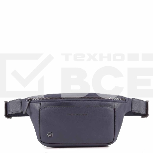 Сумка на пояс Piquadro Black Square CA2174B3/BLU4, синий, натур.кожа