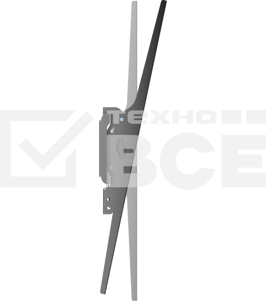 Кронштейн для телевизора Ultramounts UM845 черный 32'-75' макс.45кг настенный наклон