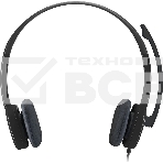 Гарнитура проводная Logitech Headset H151 Stereo черный, фото5