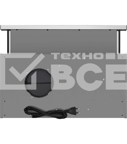 Вытяжка встраиваемая Maunfeld VS Light 50 нержавеющая сталь, 50 см, 520 куб. м/ч, 56 дБ