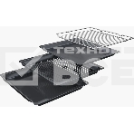 Духовой шкаф Bosch HNG978QB1 Accent line. Serie 8, духовой шкаф с микроволнами и паром, черный, 28 режимов + комбинированные режимы, микроволны до 800 Вт, 4-слойное остекление, 3 цветных текстовых TFT-дисплея 2,5' с сенсорным управлением, поворотный переключатель ControlRing, LED-освещение, меню 'Assist', PerfectBake, PerfectRoast, пиролитическая самоочистка, телескопические направляющие на 1 уровне, фото2