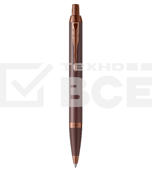 Ручка шариковая Parker IM Monochrome K328 (2190514) Burgundy PVD, M, синие чернила, подарочная коробка