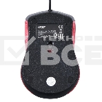 Мышь проводная Acer OMW012 черный/красный, 1200 dpi, USB, кнопки - 3, фото2