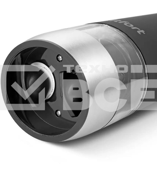 Перечница электрическая Kitfort КТ-6013-1 черный/серебристый