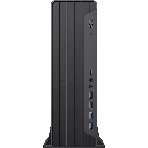Корпус Foxline FL-418-SFX400-U32C, Slim-Desktop, чёрный, фото2