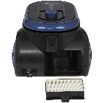 Пылесос IDEAL МП-2000 синий, 450/2200 Вт, уборка сухая, пылесборник контейнер 2 л, фото3