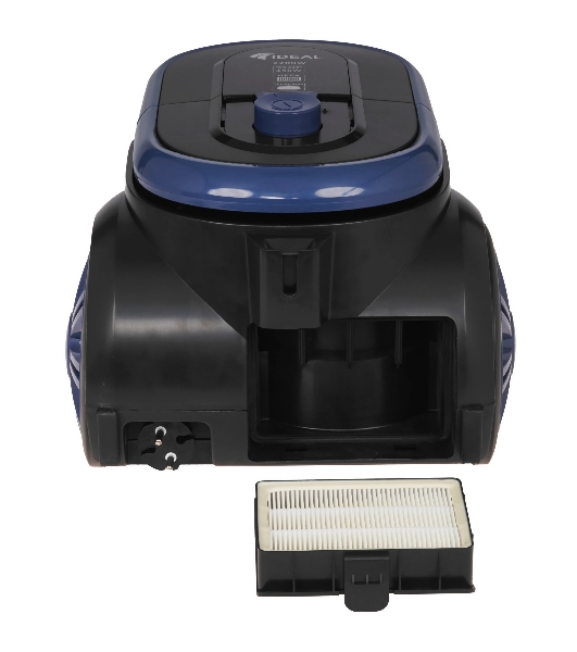 Пылесос IDEAL МП-2000 синий, 450/2200 Вт, уборка сухая, пылесборник контейнер 2 л
