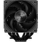 Кулер для процессора PCCooler RZ620Pro TC BK (265W, 4-pin PWM, 160mm, Al/Cu, 6x6mm, 2x120mm, 80CFM, 36.2dBA, 2400RPM, S: 1851/1700/1200/115X, AM5/AM4, black), фото3