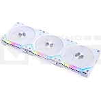 Вентилятор для корпуса LIAN LI SL V2 120  White (3pcs) G99.12SLV23W.00 белый 120мм 2000rpm 29.2db 7-pin, фото 1