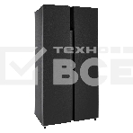 Холодильник Nordfrost RFS 525DX NFXd inverter темная нержавеющая сталь двухкамерный 283/183л морозилка сбоку, No Frost, Side-by-Side, фото 1