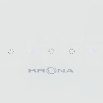 Вытяжка наклонная Krona Uran 600 DN White 4S белый, 60 см, 950 куб. м/ч, 68 дБ, фото5