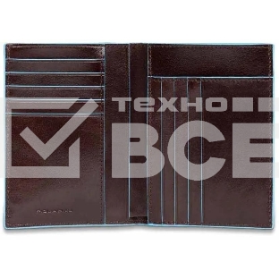 Кошелек мужской Piquadro Blue Square PU1393B2/MO, натур.кожа, красное дерево
