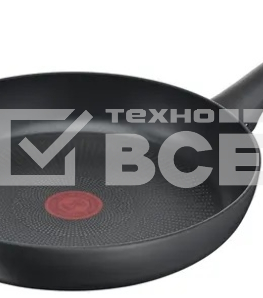 Сковорода Tefal Ultimate G2680672, 28 см, без крышки, черный