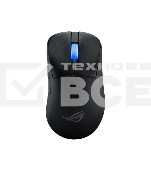 Мышь беспроводная/проводная ASUS ROG Keris II ACE черный, 42000 dpi, радиоканал, Bluetooth, USB, кнопки - 6