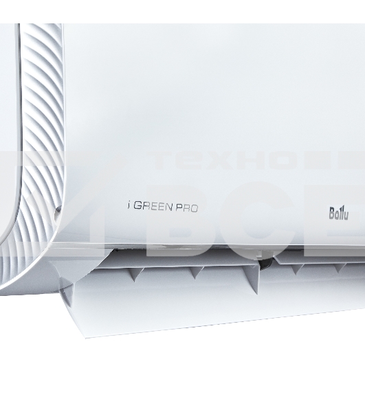 Блок внутренний сплит-системы Ballu iGreen Pro DC BSAGI/in-07HN8 инвертор, 7800 BTU, 23 м², 22.5 дБ, охлаждение, обогрев, осушение, белый